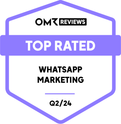 OMR WhatsApp marketing badge