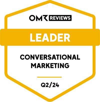 OMR conversational marketing badge