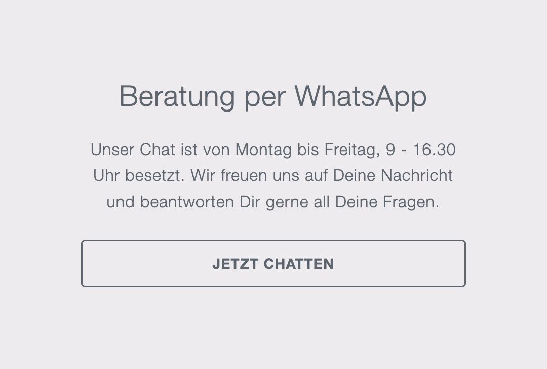 Dermalogica - Beratung per Whatsapp