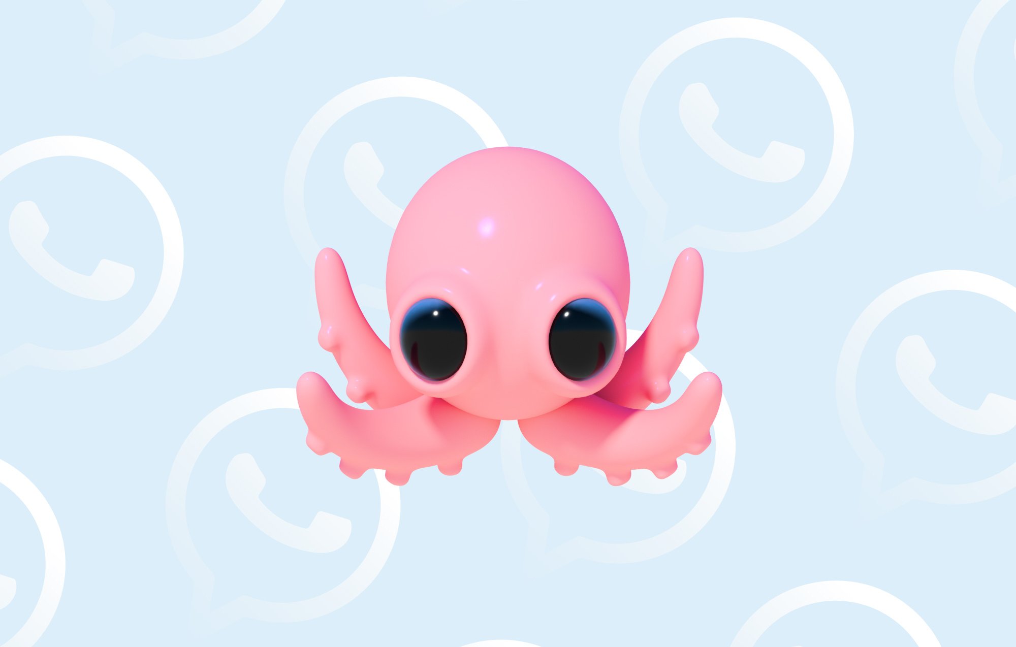 Pink octopus for WhatsApp omnnichannel strategy article charles 